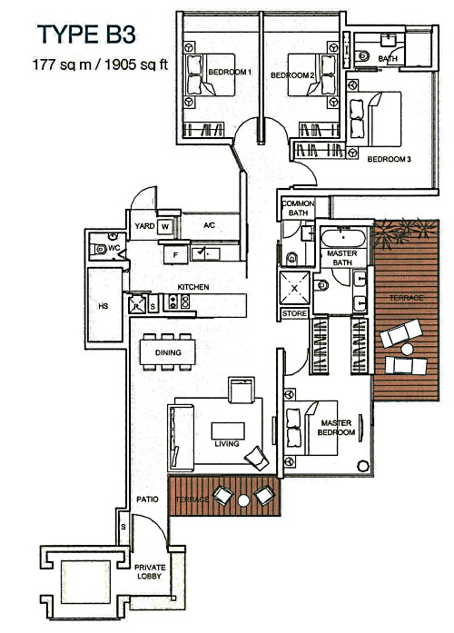 Duchess Residences (D10), Condominium #2559